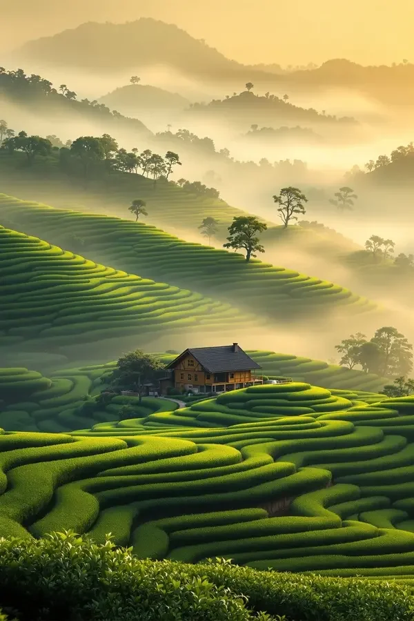 雨后茶山海报，电影，剧情·茶·乡土